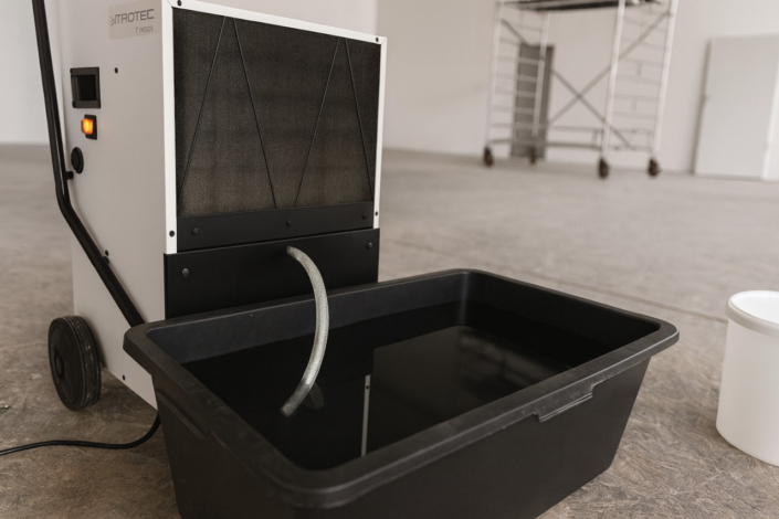 Osuszanie podczas remontu